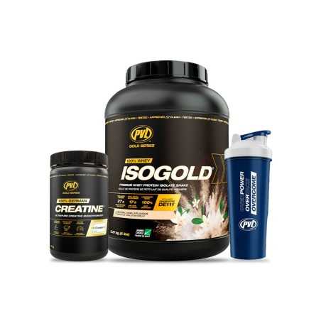 PACK ISOGOLD 5 LIBRAS + CREATINA CREAPURE + SHAKER