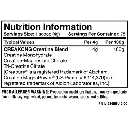 ¡REMATE!  3X Creatina CreaKong 300g