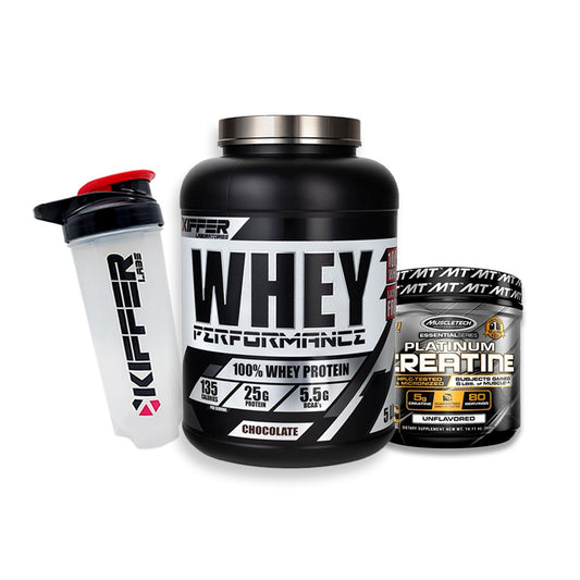 Whey performance 5Lb + Creatina Platinum + Shaker