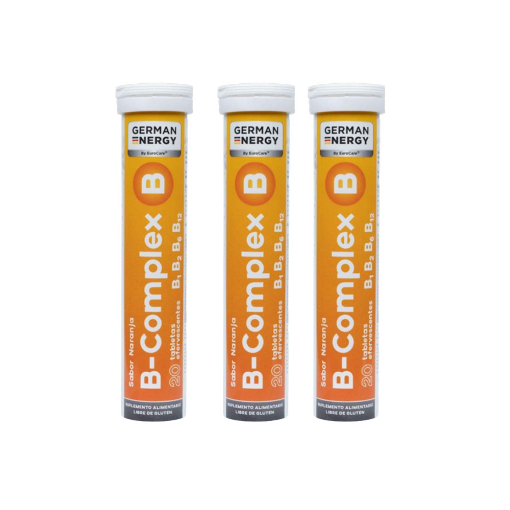 Pack 3 B-Complex Sabor Naranja – Sportika CL