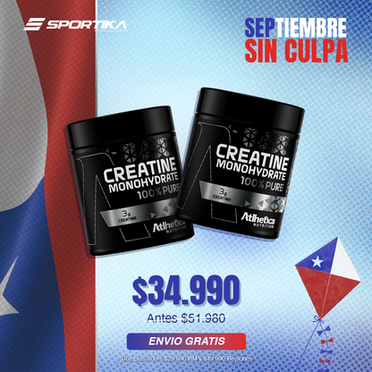 ¡2X! Creatina Atlhetica
