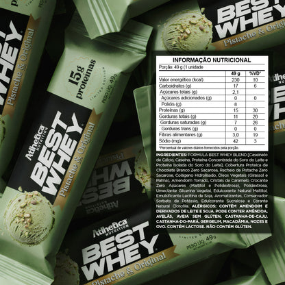 Best Whey bar 15g - Pistachos y original