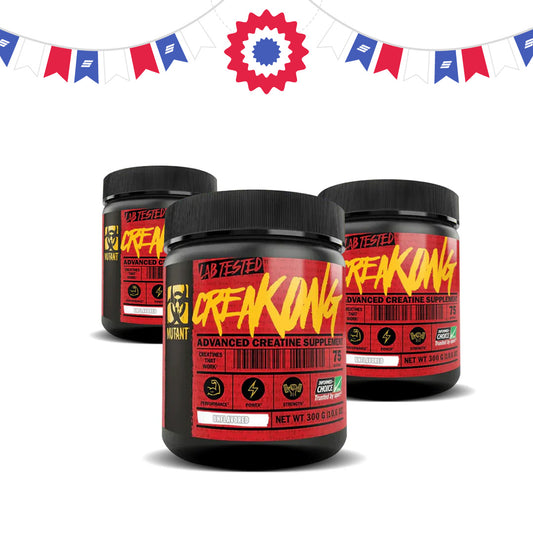 ¡REMATE!  3X Creatina CreaKong 300g