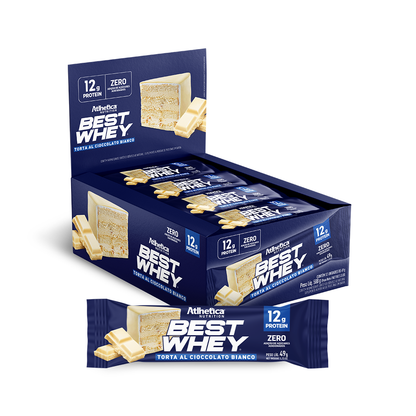 Best Whey bar 12g - Chocolate Blanco