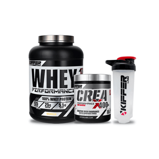 Mamá al 100% - Performance Whey 5 libras + CreaX + Shaker 700ml