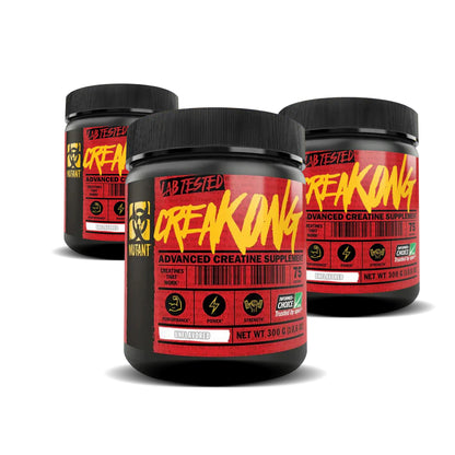 ¡REMATE!  3X Creatina CreaKong 300g