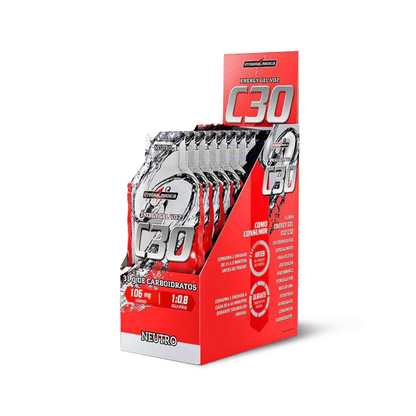 Energy Gel VO2 C30 sabor neutro sin cafeína - 10 Unidades