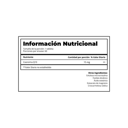 Coenzima Q10 60 tabs