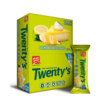 BARRA DE PROTEÍNA TWENTY´S 12 UNIDADES