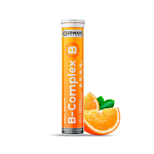 B Complex Sabor Naranja 20 tabletas efervescentes