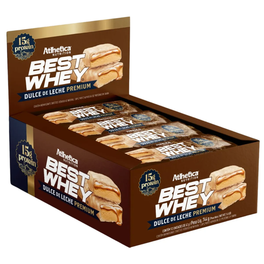 Caja barra de proteína Best Whey 15 Gramos
