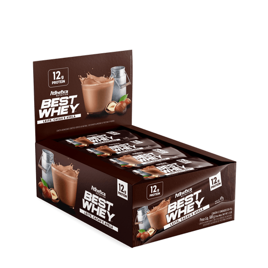 Best Whey bar 12g - Leche, cacao y avellana
