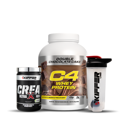 C4 WHEY + CREAX CREAPURE® + SHAKER 700ML