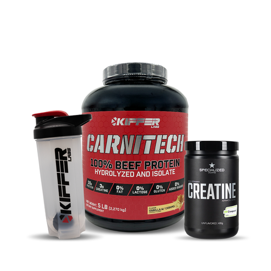 Carnitech 5 libras + Cretina Specialized 400g + Shaker gratis