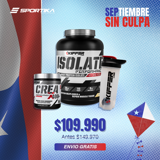 Isolate Performance + Creatina CreaX 400g + Shaker