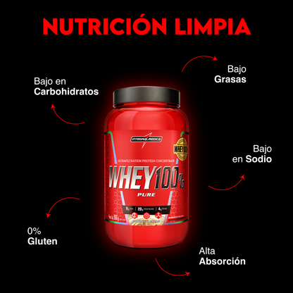 Whey 100% Protein Concentrado 2 libras