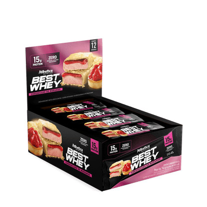 Best Whey bar 15g - Cheescake de frutilla