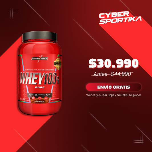 Whey 100% Protein Concentrado 2 libras