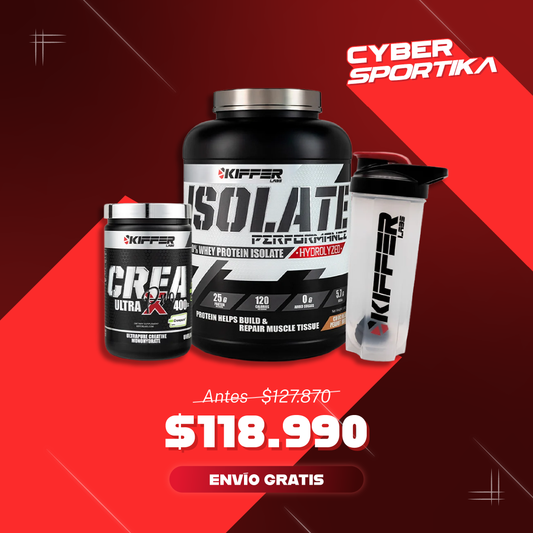 Isolate Performance 5 Libras + Creatina Ultra x pro Creapure® + Shaker