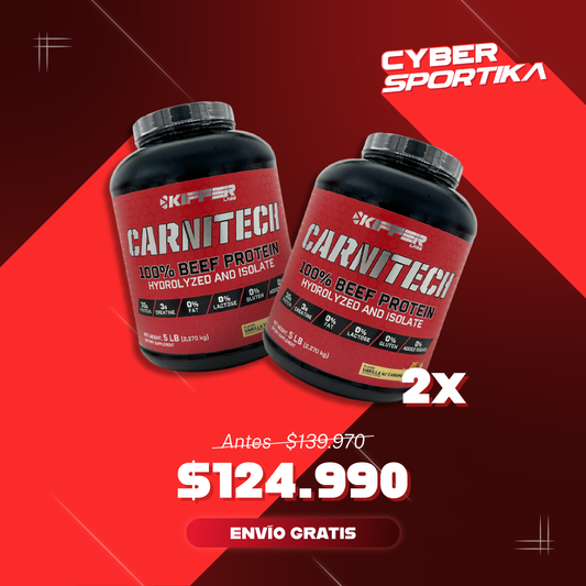 Pack Doble Carnitech 5 lb
