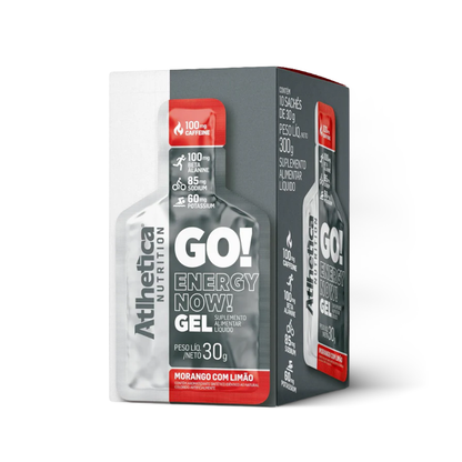Gel Energético Go! Con Cafeína - Caja 10 Unidades