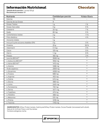 Isolate Performance 5 libras - 71 serv + shaker gratis