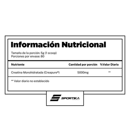 ¡2X! Creatina Ultra x pro Creapure® 400g