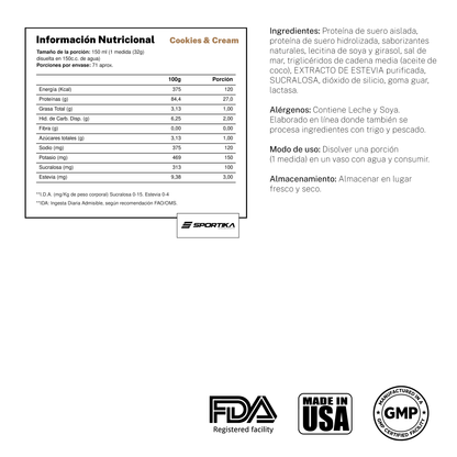 ISO PRO 5 LIBRAS KIFFER LABS