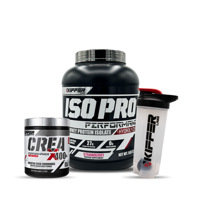 Iso Pro 5 libras + Creatina Creax 400G + Shaker 700ML