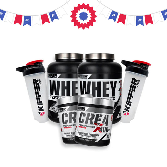 2 Performance Whey 5 LB + 2 CreaX + 2 shaker 700ml