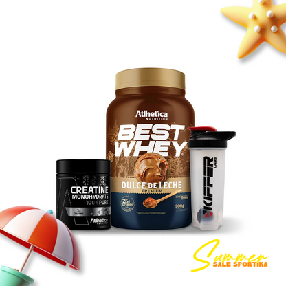 BEST WHEY 2 lbs + CREATINA 100% PURE + SHAKER