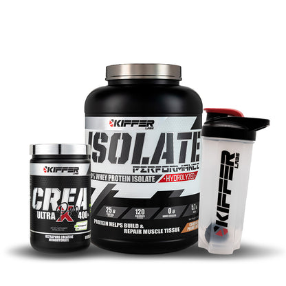 Isolate Performance 5 Libras + Creatina Ultra x pro Creapure® + Shaker