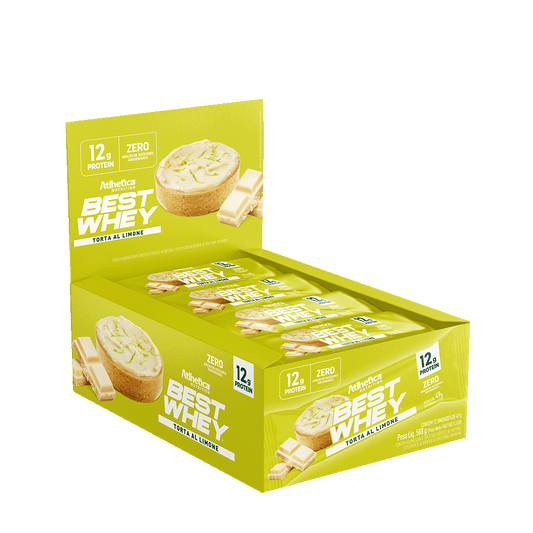 Best Whey bar 12g - Pie de Limón