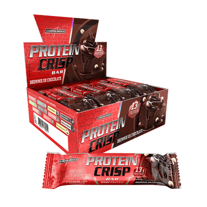 Protein Crisp Bar 12 und - Brownie de chocolate
