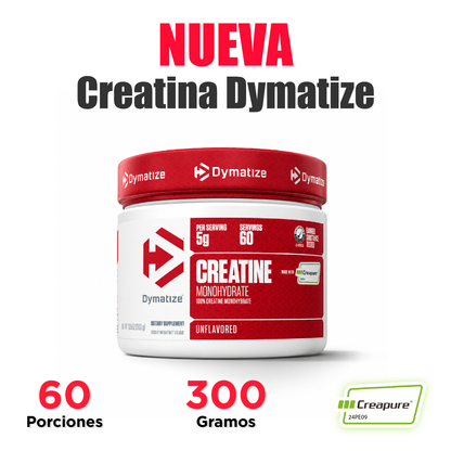 Creatina Creapure Dymatize 300G