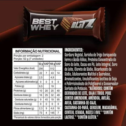 Best Whey Protein Blitz mini bar (display 14 Unidades)