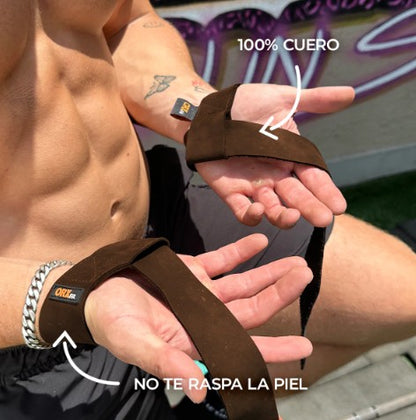 Straps para Pesas Cuero