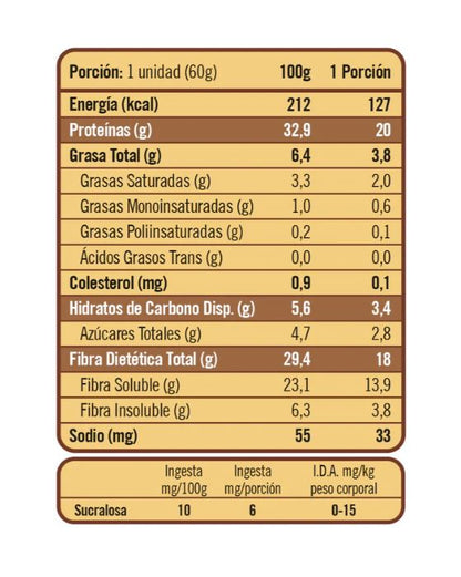BARRA DE PROTEÍNA TWENTY´S 12 UNIDADES